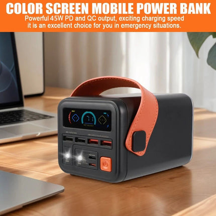 60000mAh Bank Power 36W PD QC Fast Charging for phone Outdoor Camping Power Supp