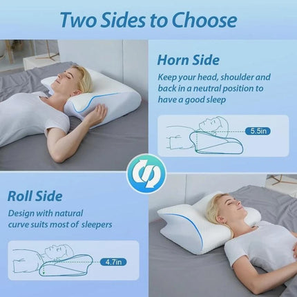 Ergonomic Butterfly Memory Neck Pillow Comfortable Sleeping Orthopedic Pillow