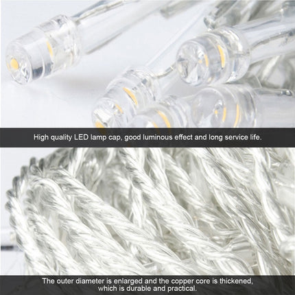 Christmas Decorations Curtain String Lights Cold White