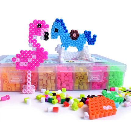 10000PCS 5mm Perler Hama Beads Kit Set Fuse beads Fun DIY Craft Toys Gift 36-Colors