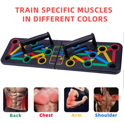 Foldable Body Training Push-up Stand Multifunctional Home Fitness Equipment
