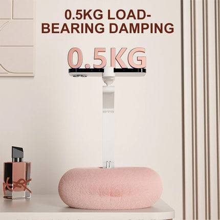 Fuzzy Bowl Phone Holder, Tablet Pillow Stand, Adjustable Phone Holder for Beds