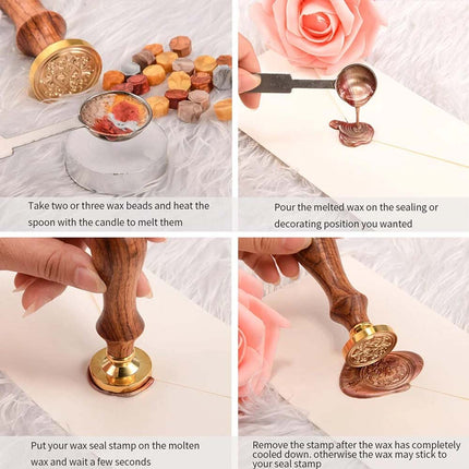 1200Pcs Colour Sealing Wax Mix Metallic Stick Beads Stamp Seal Candle Envelope 1Box Macaron and1Box bluegreen