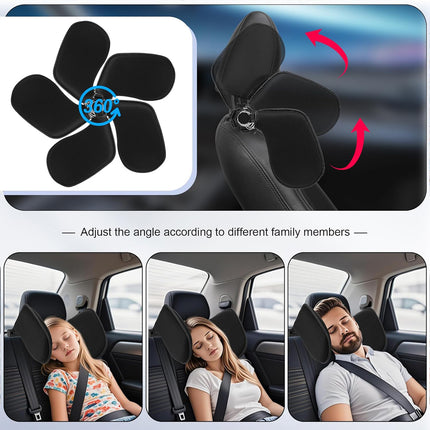 Adjustable  Headrest Neck Pillow Cushion Head Support Pad Soft Comfort