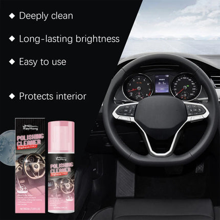 4x Polishing Cleaner Car Interior, Car Interior Detailer and Cleaner 100ml