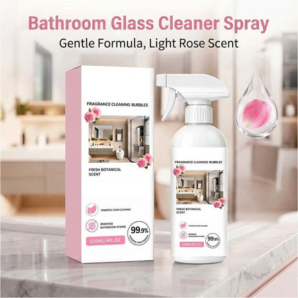 2Pcs Multi Purpose Bathroom Cleaner Spray,Limescale Remover,Mild Formula,Fresh Scent