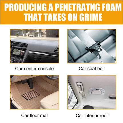 1Pack All Purpose Foam Cleaner Vehicle & Home Interior Cleaning Spray