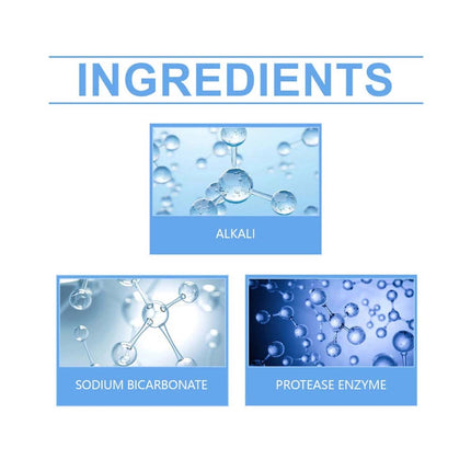 2X Crystal Lye Drain Opener Powder, All-Purpose Drain Cleaner for Kitchen