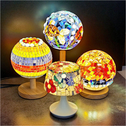 Irregular Mixed Crystal Glass 1kg Mosaic Tiles Kitchen Bathroom Art Craft Supplies