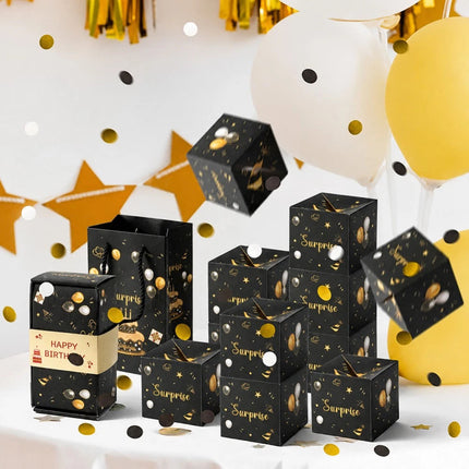 Pop Up Surprise Cash Explosion Gift Box Luxury Money Box Birthday