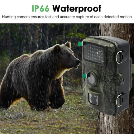 Wildlife Hunting Trail Camera Full 1440P Night Vision Motion Cam