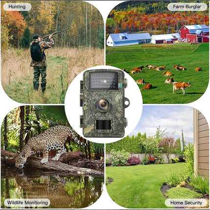 Wildlife Hunting Trail Camera Full 1440P Night Vision Motion Cam