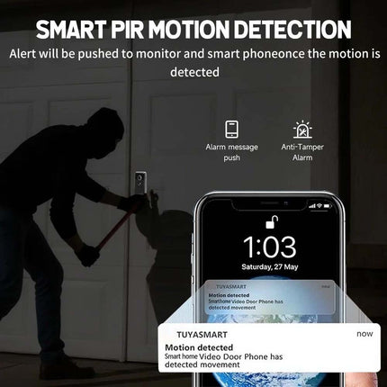 Wireless Video Doorbell WiFi with Phone App and Camera Monitor