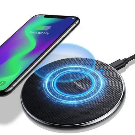 Wireless Charger 15W Fast Charging Pad For iPhone Samsung Android
