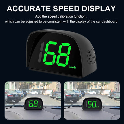 Car HUD Headup Display KM/H  Digital Speedometer Car Truck SUV Driving Speed