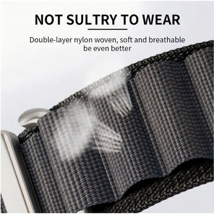 For Apple Watch iWatch Band Strap 9 8 7 6 SE 46mm 42mm 44mm SE Ultra Nylon Alpine