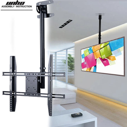 Ceiling Roof TV Mount Wall Bracket Tilt 25" 27" 32" 37" 47" 55" 60" 65" LCD LED