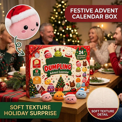 2026 Christmas SquishiesAdvent Calendar 24 Days Dumpling Toys Boys  And  Girls   Xmas Gift