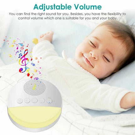 White Noise Nature Sound Machine Sleep Aid Machine Therapy Relax Sounds Sleeping