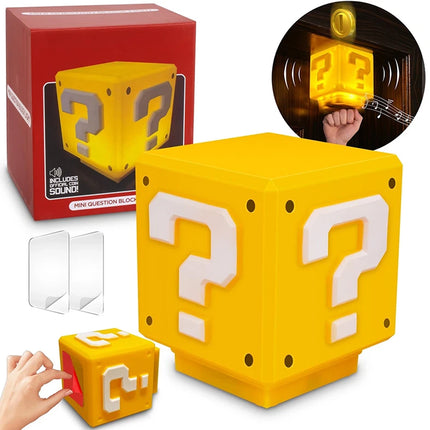 Question Block LED  Night Light  Funny Rechargeable Lamp