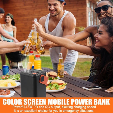 60000mAh Bank Power 36W PD QC Fast Charging for phone Outdoor Camping Power Supp