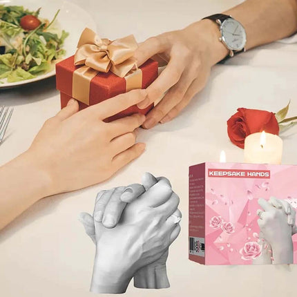 Hand Casting Kit for Couples Adults DIY Keepsake Plaster Statue Cast Kit Gift