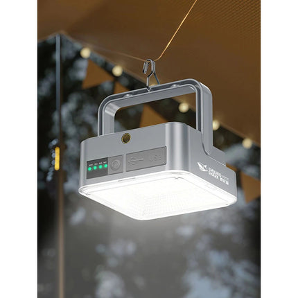 Portable Magnetic Solar Camping LED Lamp Rechargeable Tent Light Outdoor Hiking