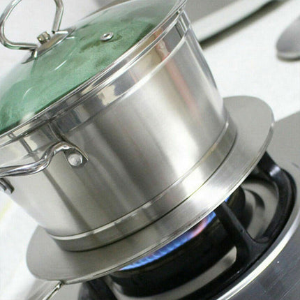 Induction Hob Cooktop Converter Heat Diffuser Disc Adapter Plate Saucepan