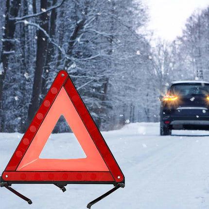 3Pcs Car Triple Emergency Warning Triangle Reflector Road Roadside Sign - Image 6