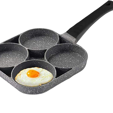 4 Cup Frying Pan Egg Pancake Burger Non-Stick