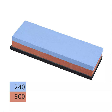 Dual Whetstone Cutter Sharpening Stone Grinding Knife Waterstone Kitchen Wet