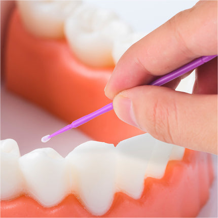 400pcs Disposable Cotton Swab Micro Brush Eyelashes Extension - Image 8