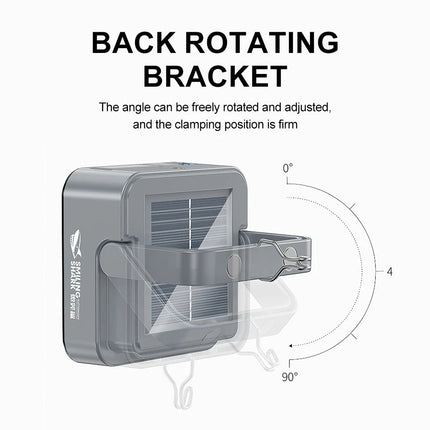 Portable Magnetic Solar Camping LED Lamp Rechargeable Tent Light Outdoor Hiking