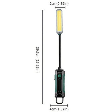 Rechargeable COB LED Work Light Emergency Flashlight Magnetic Handheld Torch USB
