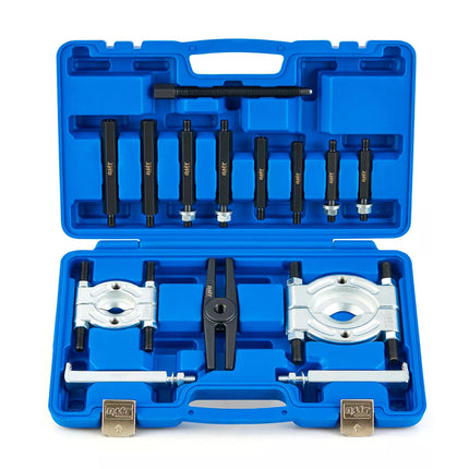 14pc Bearing Splitter Gear Puller Fly Wheel Separator Removal Tool Kit w Box