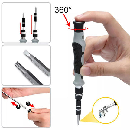 115 in 1 Magnetic Precision Torx Screwdriver Set Computer PC Phone Repair Tools