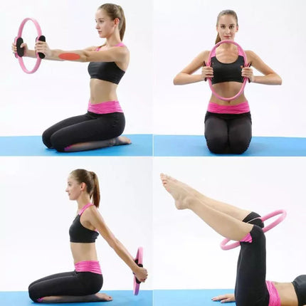 Pilates Ring Magic Circle Dual Grip Sporting Goods Exercise Yoga Ring Fitness