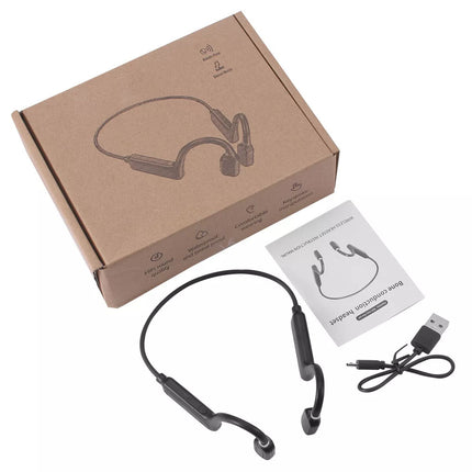 Open Ear Bluetooth Sport Headphones Bone Conduction Wireless Earphones with Mic