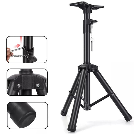 0.9-1.8M Stand Speaker Stands Heavy Duty Tripod Adjustable Portable Carry Home Studio stand