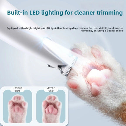 Pet Electric Clipper Waterproof Dog Nail Grinder Pet Grooming