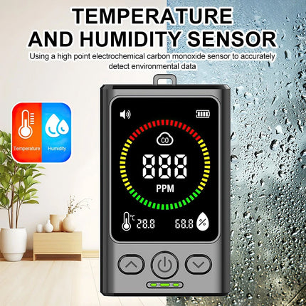 Portable Carbon Monoxide Detectors camping Carbon Monoxide Alarm for Outdoor