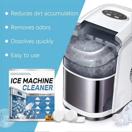 Ice Machine Cleaner Maker Descaler -36 Pieces Clean Tablets