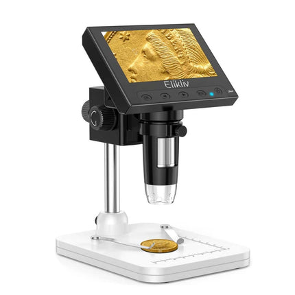 4.3" LCD Digital Microscope Coin Magnifier 1000x LCD Digital Microscope Coin Microscope for Collector