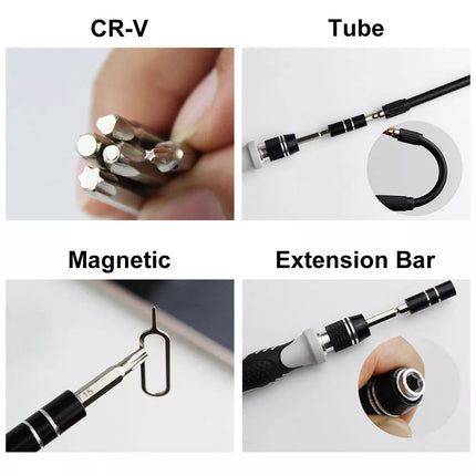115 in 1 Magnetic Precision Torx Screwdriver Set Computer PC Phone Repair Tools