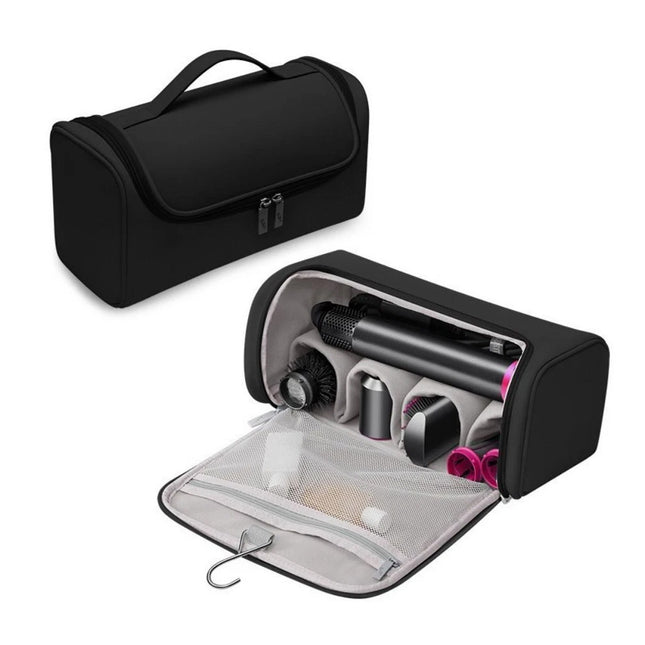 Travel Case Carrying Storage Bag for Dyson Supersonic Hair Airwrap Dryer Black