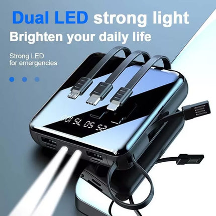 Large Capacity Portable Power Bank USB Backup Battery Charger For Mobile Phone