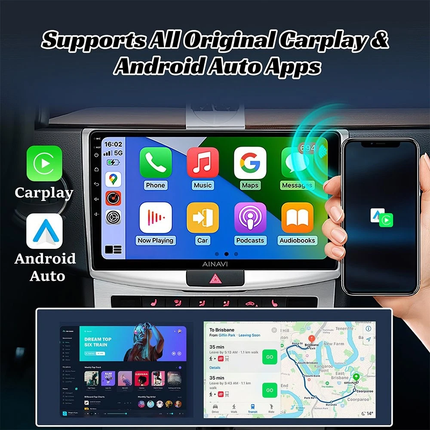 Wireless Carplay Adapter Car Dongle for Apple Android Auto Adapter Connect Box