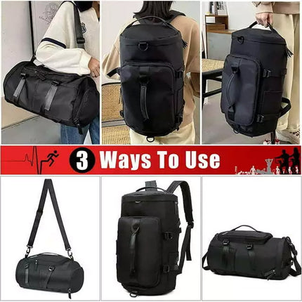 30L Men Women Outdoor Waterproof Hiking Rucksack Camping Bag Travel Backpack