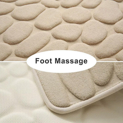3D Super Absorbent Non-slip Floor Mat Quick Drying Bathroom Rug Balcony Carpet