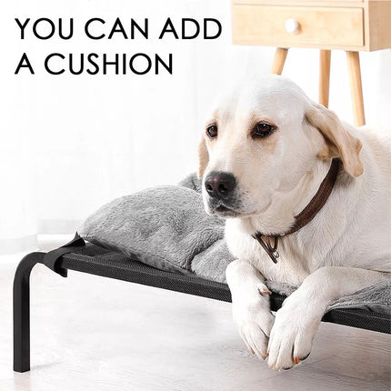 Heavy Duty Pet Raised Bed Elevated Trampoline Hammock Cat Dog Raised Deluxe